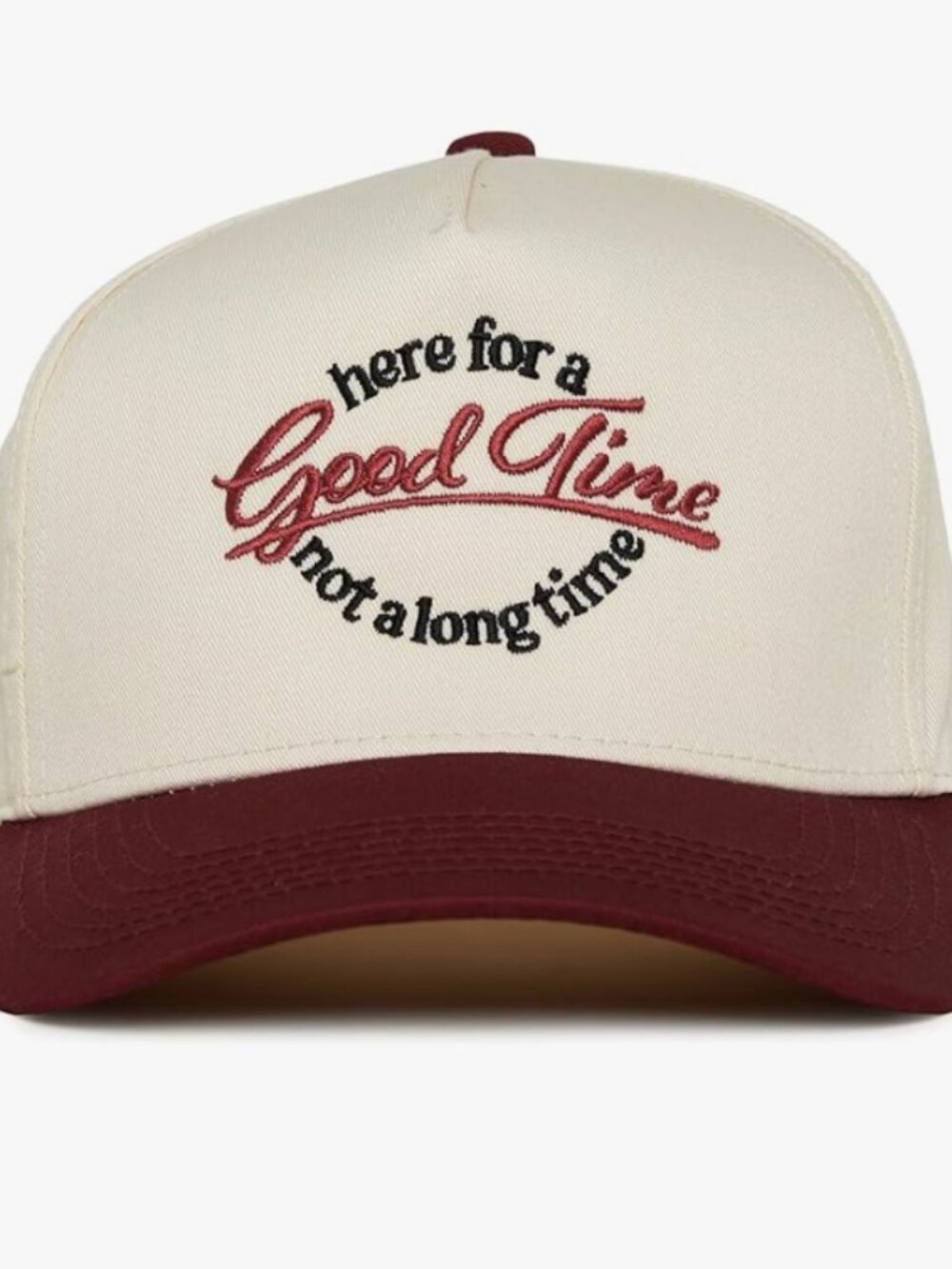 Two Tone Unisex Snapback Hat